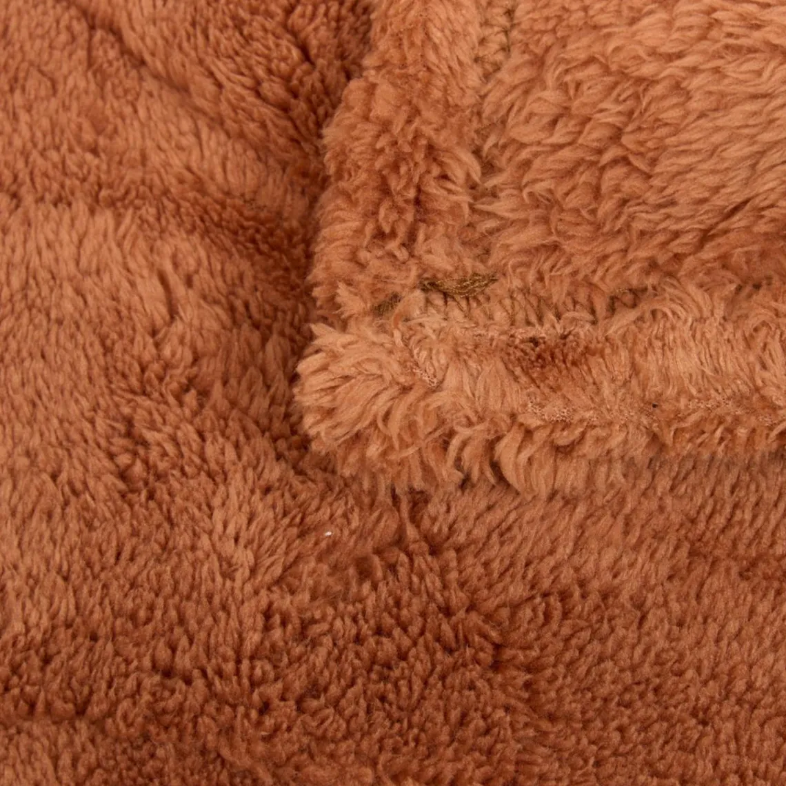 3S. x Home Plaid Opal 170x130cm - Terracotta