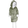 3S. x Home Plaid Poncho Enfant Capuche Dino Hot