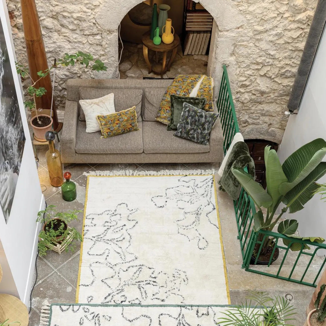 Maison Vivaraise Plaid Tender Fougère 150 x 200 Outlet