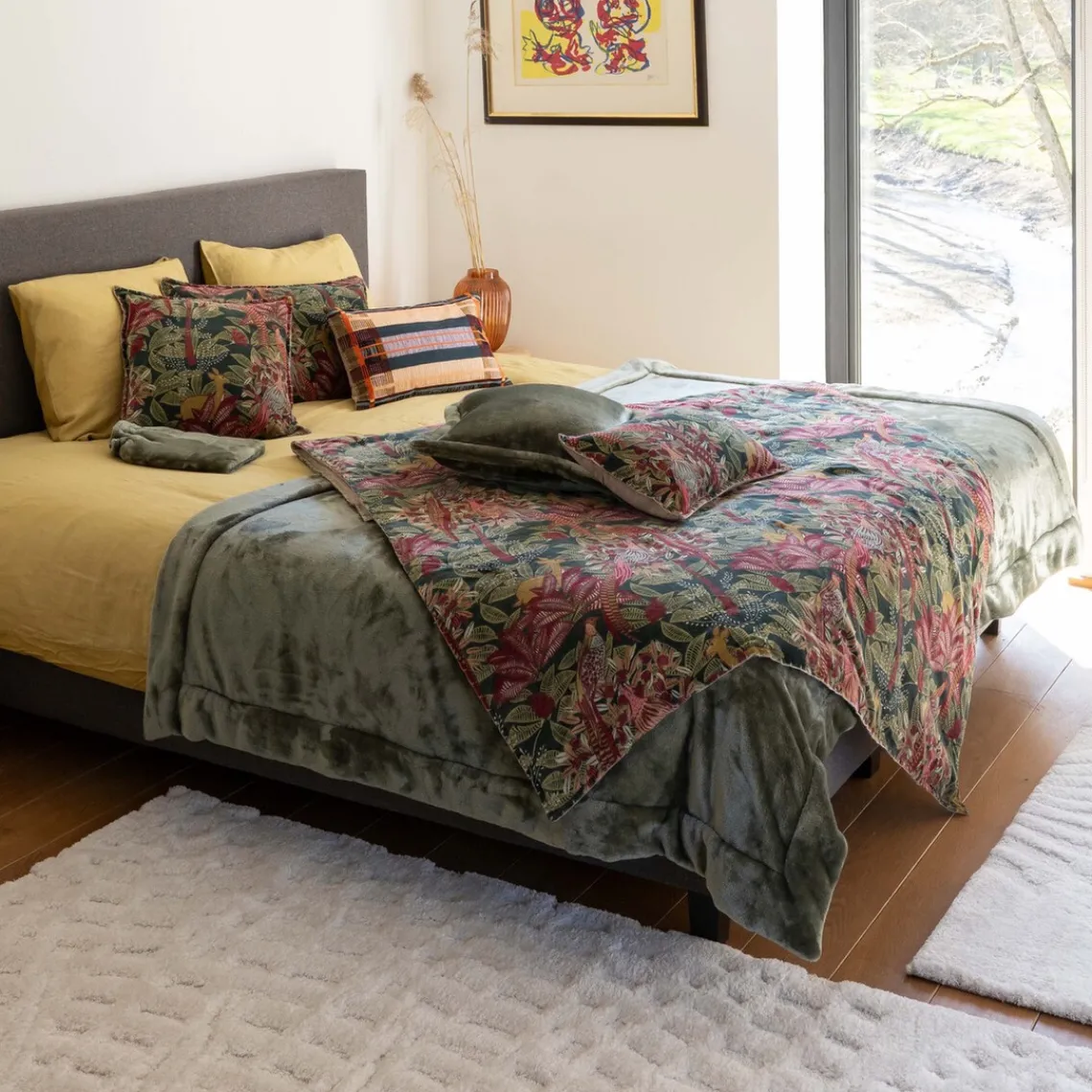 Maison Vivaraise Plaid Tender Thym 150 x 200