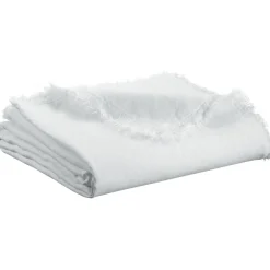 Maison Vivaraise Plaid Zeff Nomade Blanc 130 x 180 Clearance