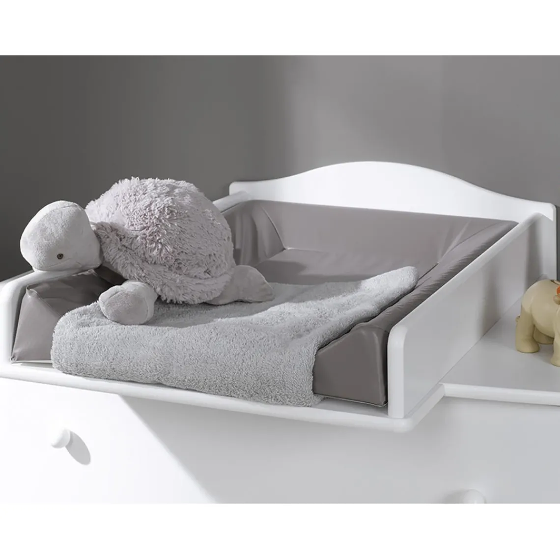 3S. x Home Plan à langer MEDEA Blanc Best