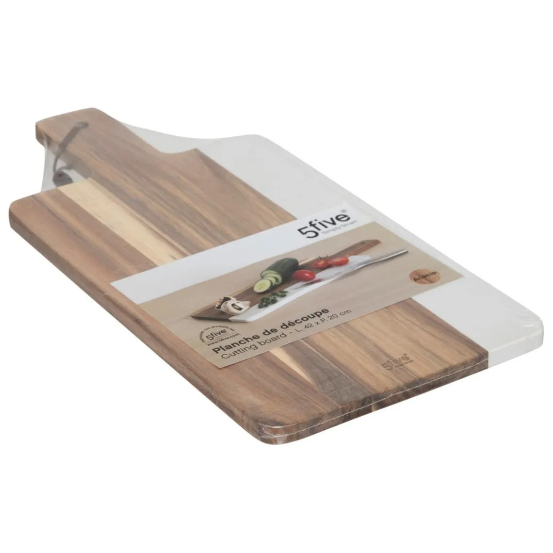 3S. x Home Planche à découper acacia rectangulaire