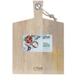 3S. x Home Planche à découper rectangulaire + poignée L en bois Outlet