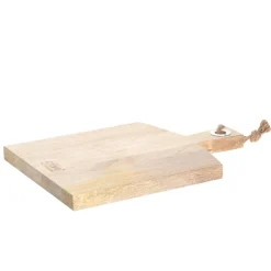 3S. x Home Planche à découper rectangulaire + poignée L en bois Outlet
