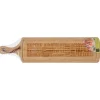 3S. x Home Planche à Découper Words en Bambou Discount