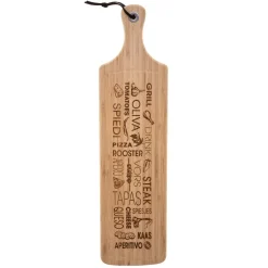 3S. x Home Planche à Découper Words en Bambou Discount