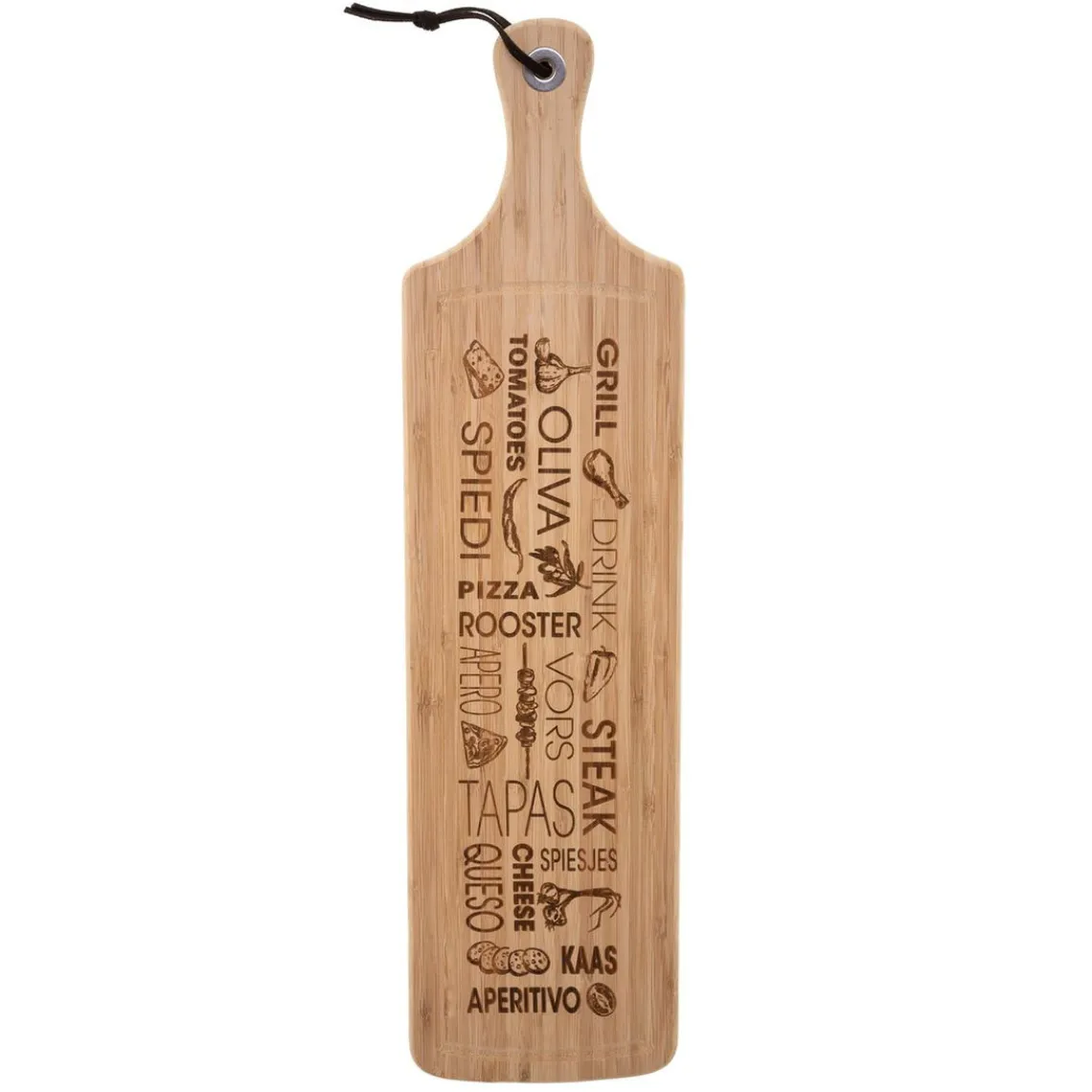 3S. x Home Planche à Découper Words en Bambou Discount