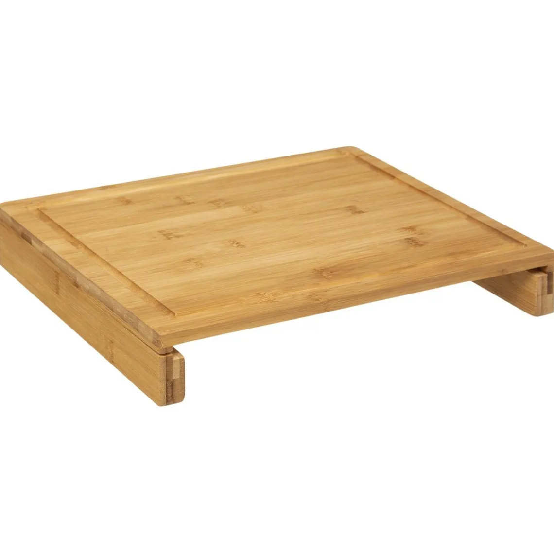 3S. x Home Planche Décorative en Bambou 35 x 28 Bac Inox Discount