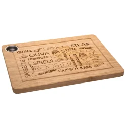 3S. x Home Planche en Bambou à Découper Words Sale
