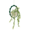 3S. x Home Plante artificelle suspendue Cheri Blanc Discount