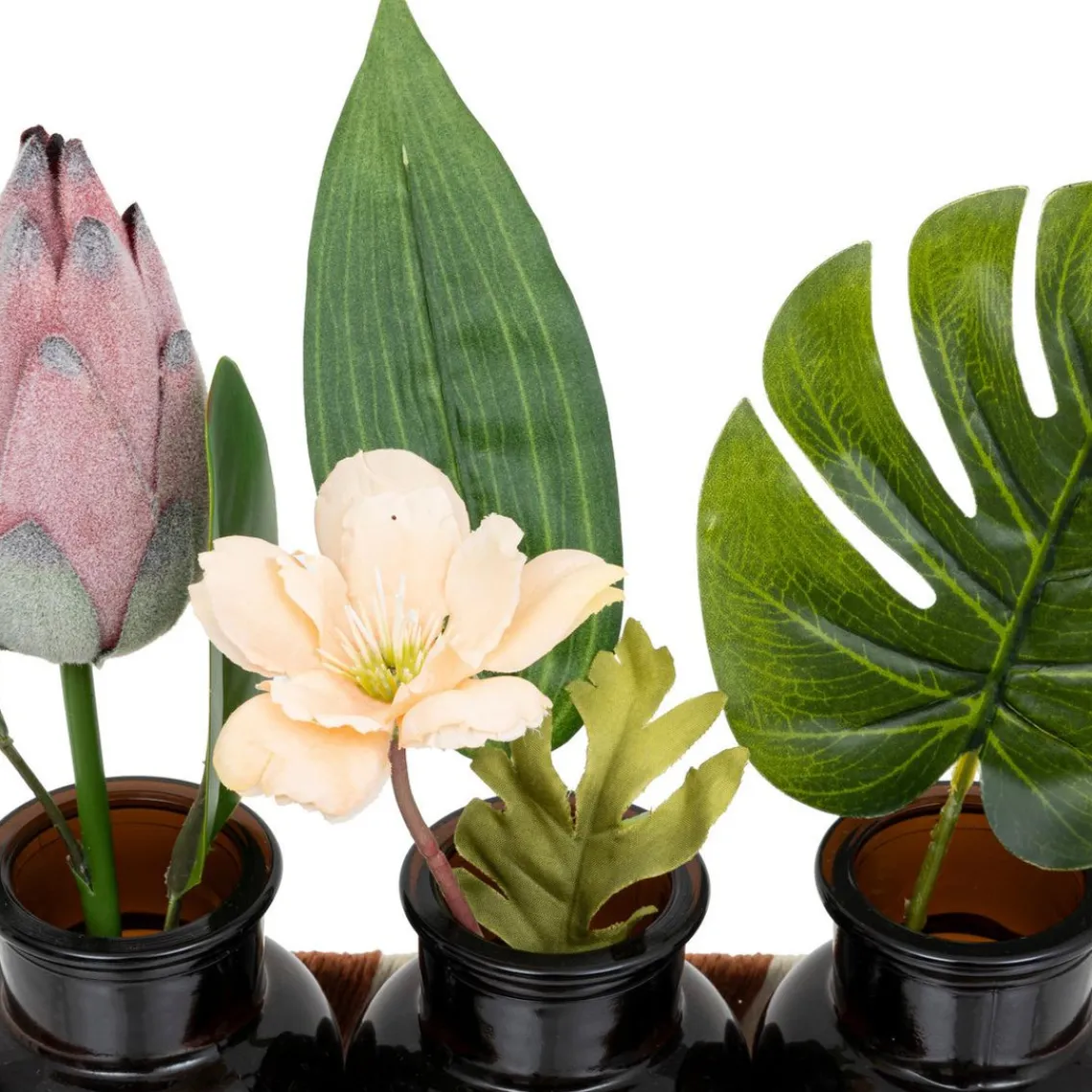 3S. x Home Plante artificielle multicolore Clearance