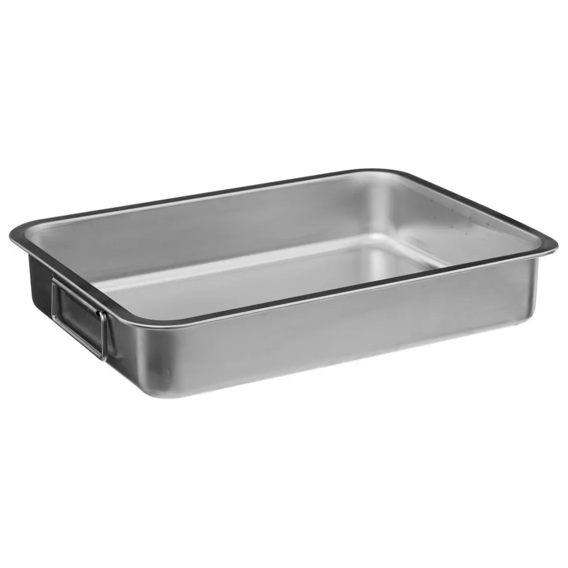 3S. x Home Plat à rôtisserie en inox Gris New