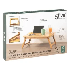 3S. x Home Plateau avec pieds en bambou Sale