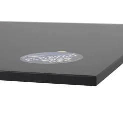 ALTEREGO Plateau de table 'LIMULE' noir carré Sale