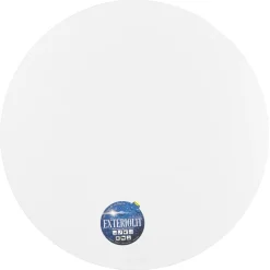 ALTEREGO Plateau de table 'LIMULE' rond blanc Clearance