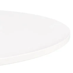 ALTEREGO Plateau de table 'LIMULE' rond blanc Clearance