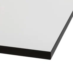 ALTEREGO Plateau de table 'PLANO' carré blanc en résine compressée Online