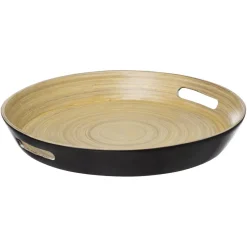 3S. x Home Plateau Modern Color charbon en bambou 42cm Hot