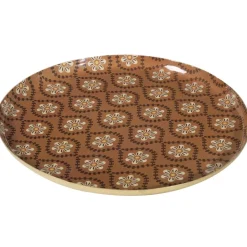 Becquet Plateau métal Soladisc Emaille Terra Hot