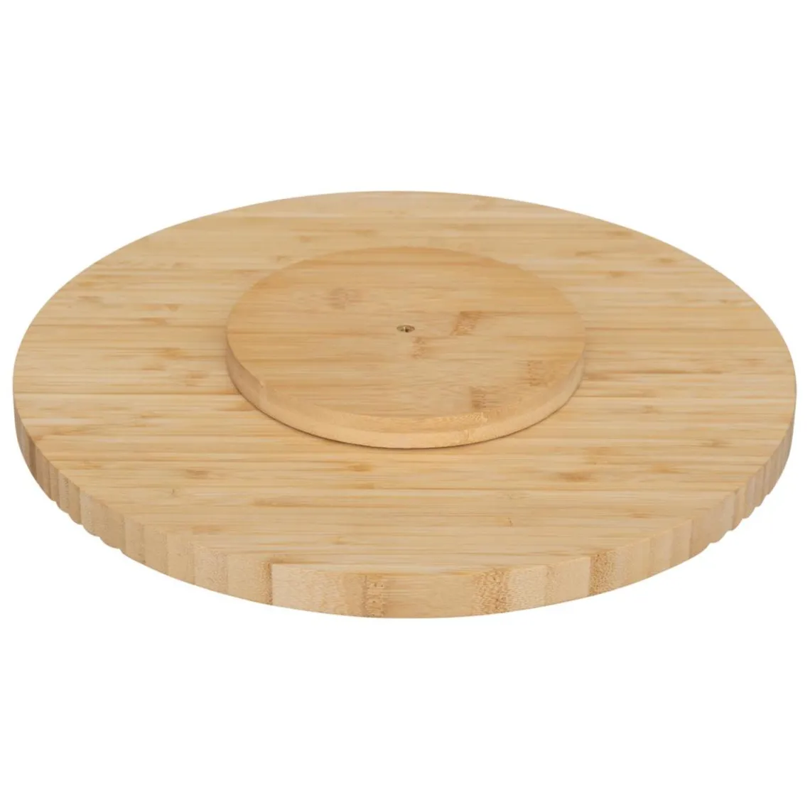 3S. x Home Plateau tournant en bambou New