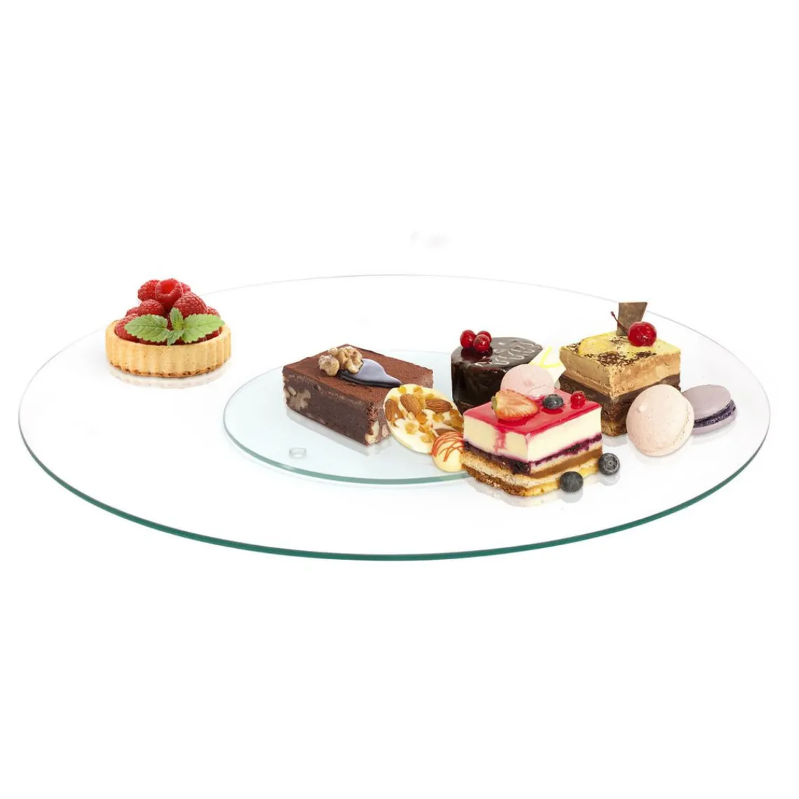 3S. x Home Plateau verre tournant 45cm WARREN