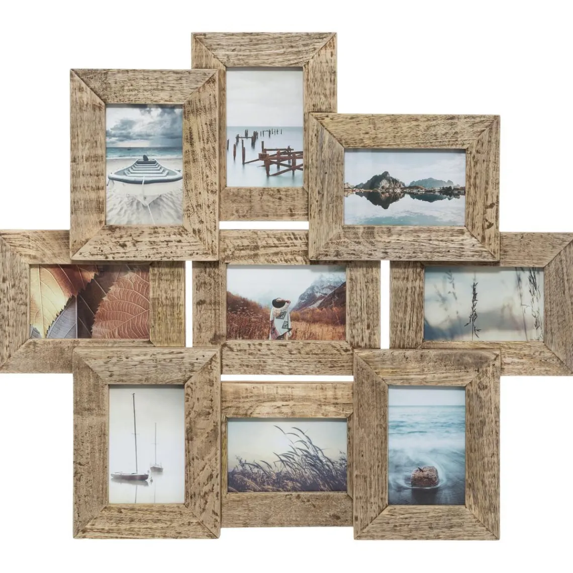 3S. x Home Pêle Mêle Elsa en Bois pour 9 photos 69 x 60 Clearance