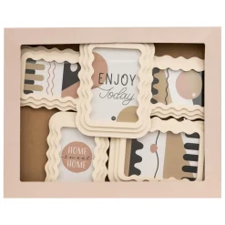 3S. x Home Pêle-mêle bois blanc 5 photos Clearance