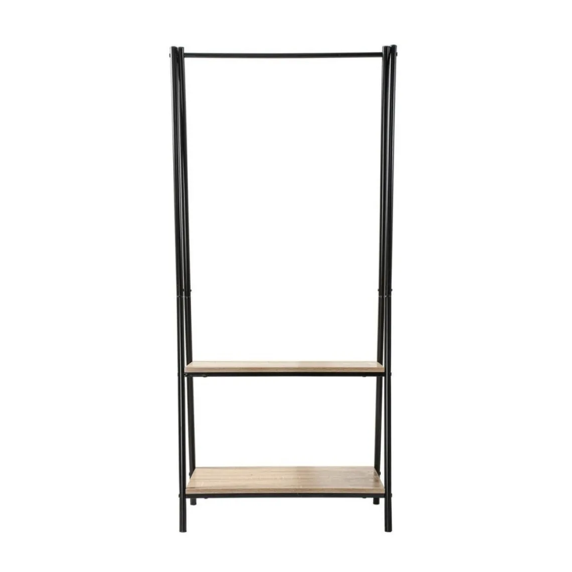 Calicosy Portant 2 étagères style industriel en Bois Beige Sale