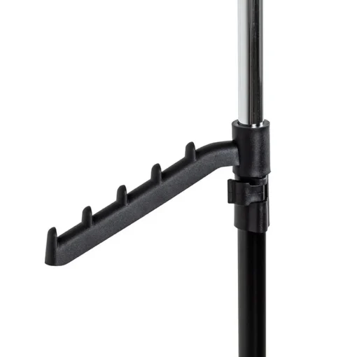 3S. x Home Portant en acier hauteur ajustable par poignée noir Discount