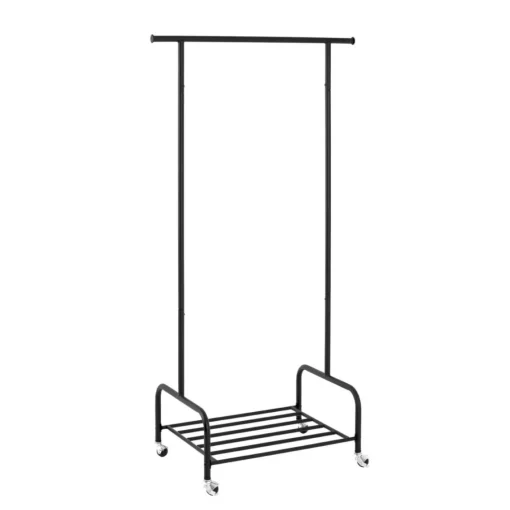 3S. x Home portant en tube d'acier époxy noir mat Sale