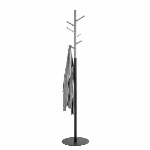 3S. x Home Porte manteau design bois et métal gris Outlet