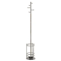 3S. x Home Porte manteau en Acier Argenté New
