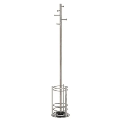 3S. x Home Porte manteau en Acier Argenté New