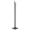 3S. x Home porte manteau en tube d'acier époxy noir Discount