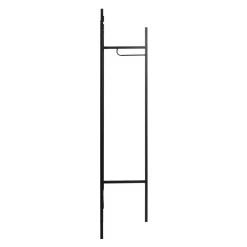 3S. x Home Porte manteau métal cintre laqué noir