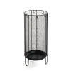 3S. x Home Porte parapluies Noir en Métal