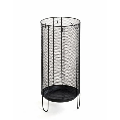 3S. x Home Porte parapluies Noir en Métal