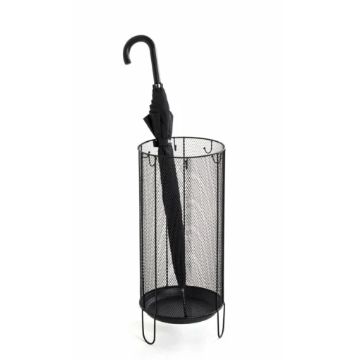 3S. x Home Porte parapluies Noir en Métal