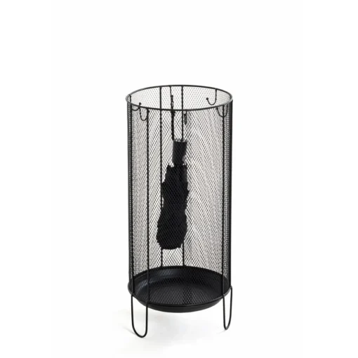 3S. x Home Porte parapluies Noir en Métal