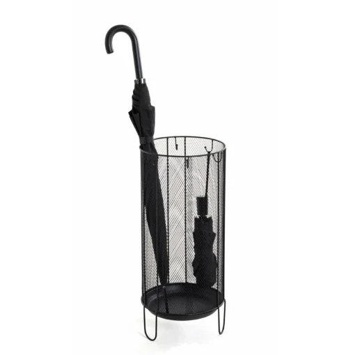 3S. x Home Porte parapluies Noir en Métal