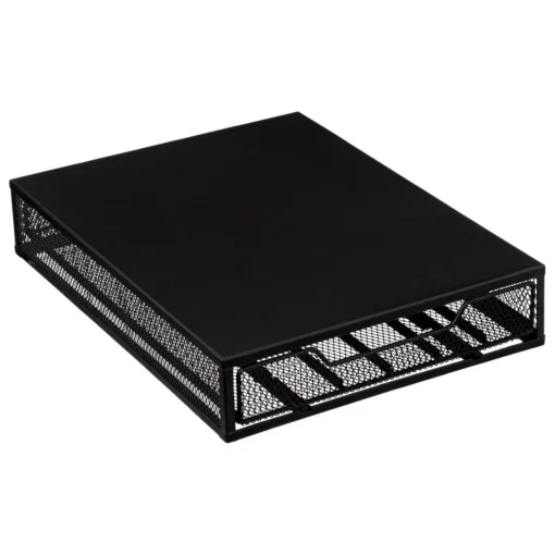3S. x Home Porte-capsules x60 avec tiroir Noir en Métal Clearance