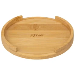 3S. x Home Pot à ustensiles couvercle bambou Noir Clearance