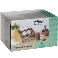 3S. x Home Pot d’épices en Bambou New