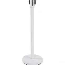 ALTEREGO Potelet 'ZIP' blanc à sangle pour files d'attente Online