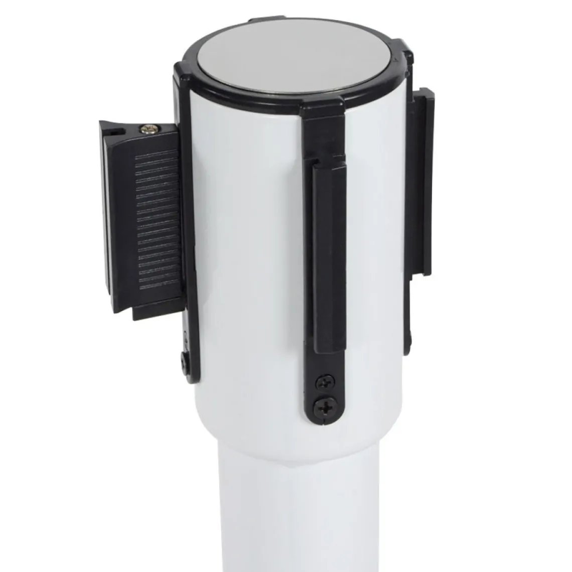 ALTEREGO Potelet 'ZIP' blanc à sangle pour files d'attente Online