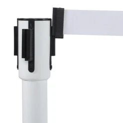 ALTEREGO Potelet 'ZIP' blanc à sangle pour files d'attente Online