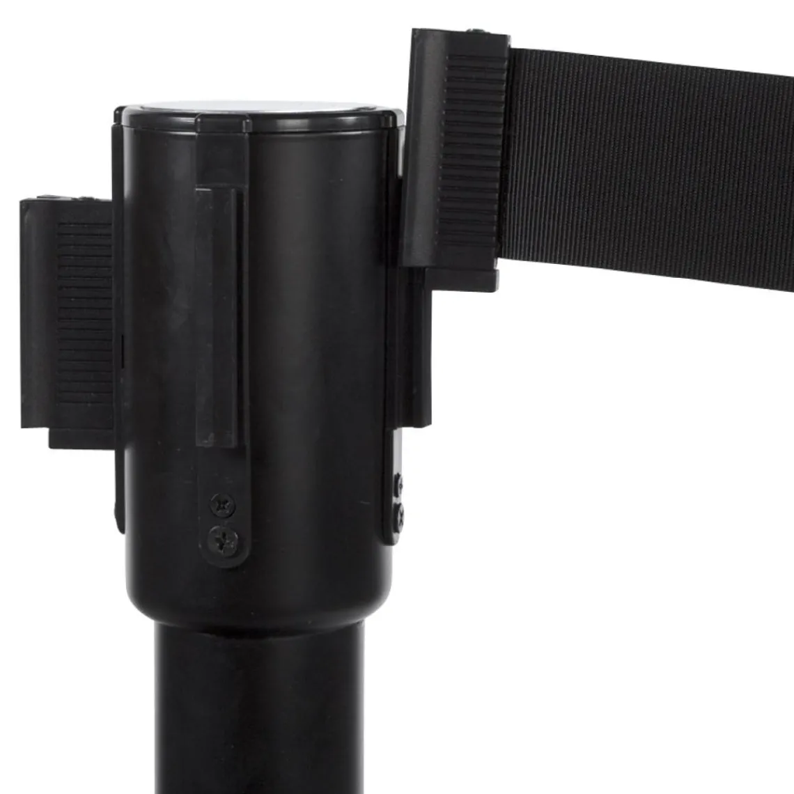 ALTEREGO Potelet 'ZIP' noir à sangle pour files d'attente Best