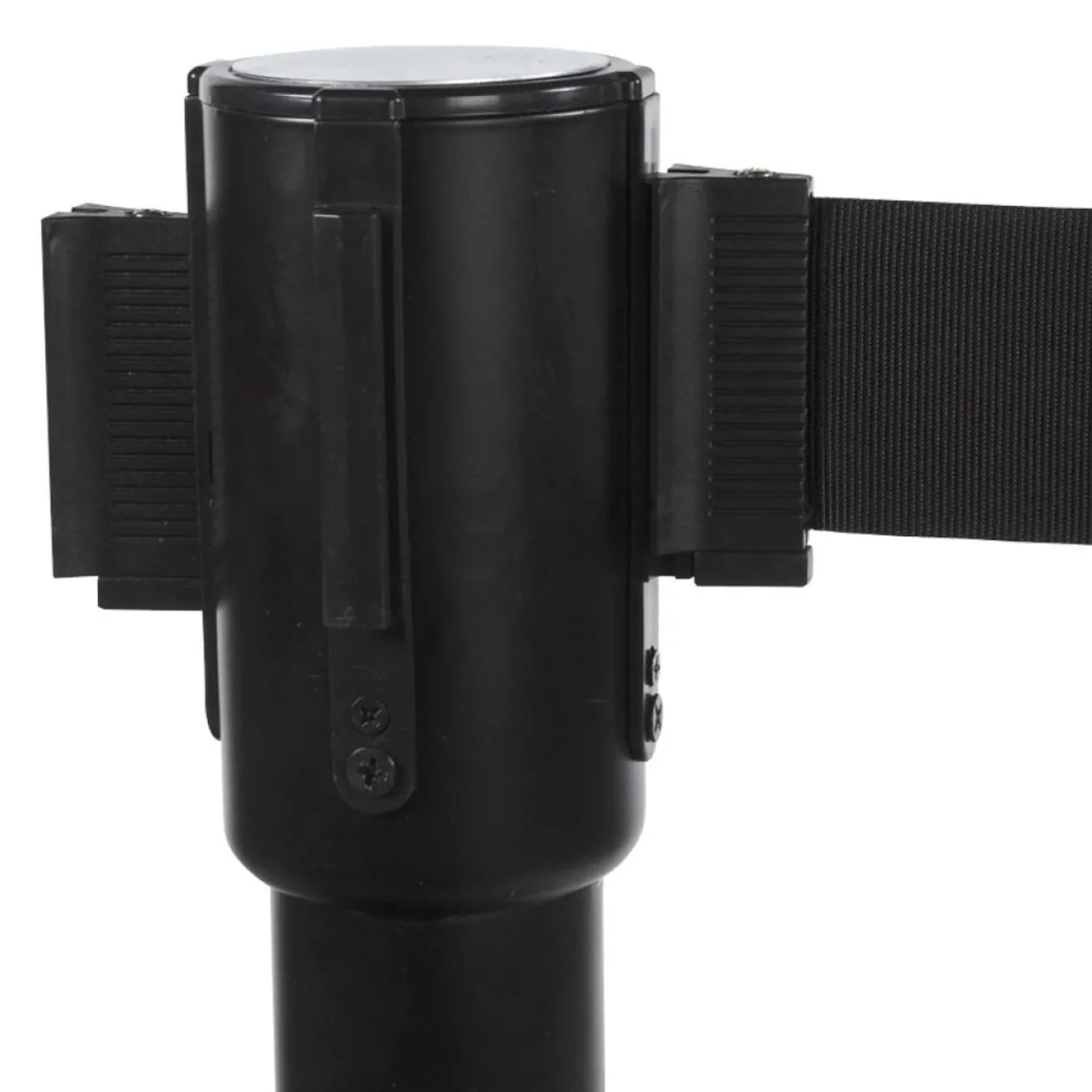 ALTEREGO Potelet 'ZIP' noir à sangle pour files d'attente Best