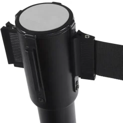 ALTEREGO Potelet 'ZIP' noir à sangle pour files d'attente Best